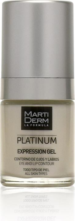 Image du produit Martiderm PLATINUM EXPRESSION eyes & lips contour gel 15 ml (Gel, 15 ml, Jour + nuit)
