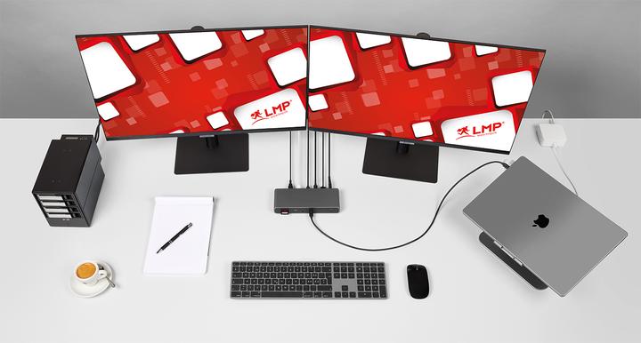 Actual product image LMP ThunderDock (USB-C, 10 Ports)