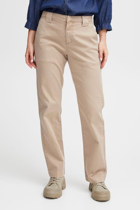 Actual product image Pulz Jeans PZROSITA HW Chino Pants Straight - 50207554 (32)