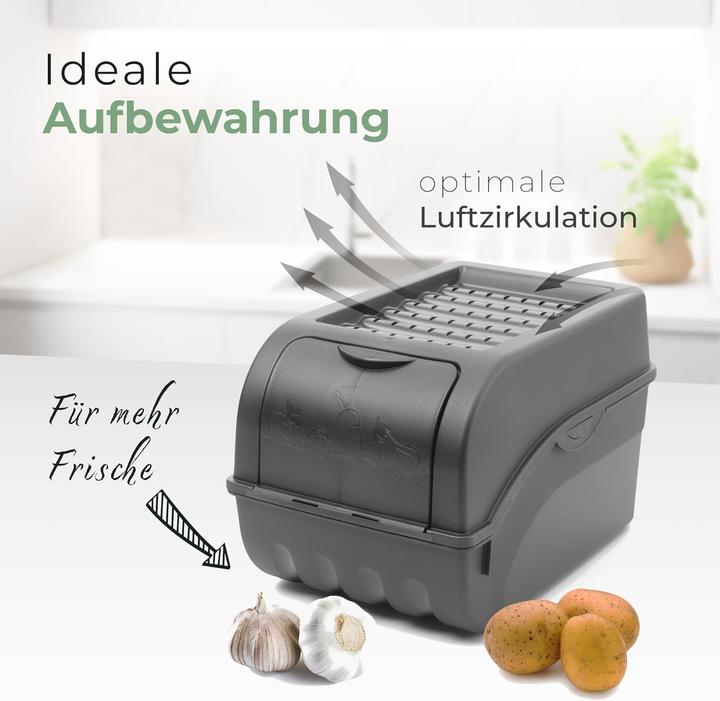 Produktbild Novaliv 2er-Set stapelbare Zwiebelbox (3.50 l)