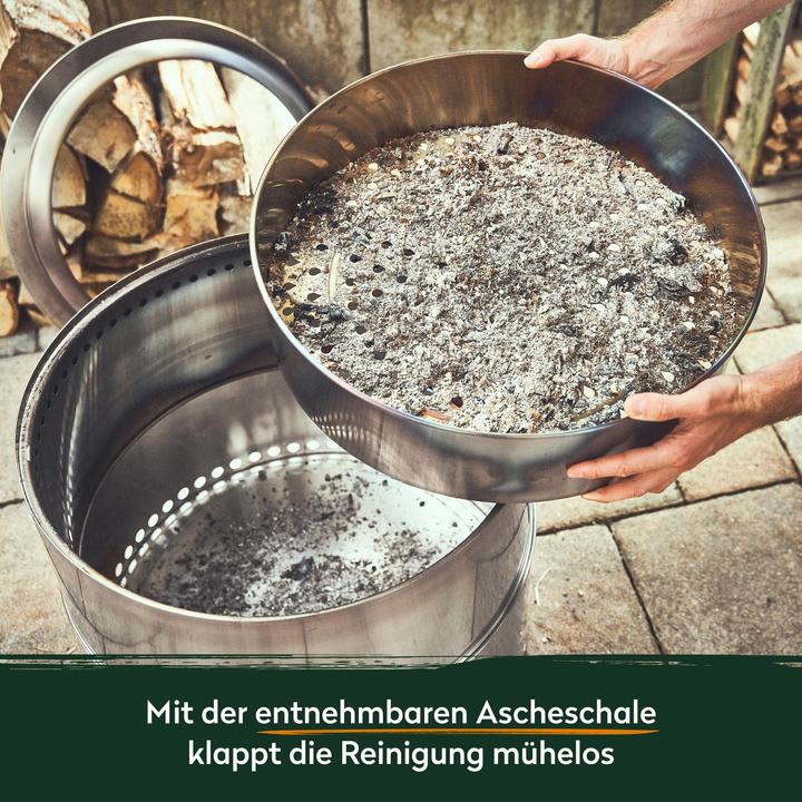 Produktbild Burnhard Feuerschale Edelstahl 36 cm, inkl. Aufbewahrungstasche