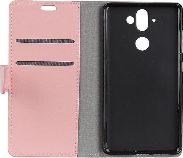 Produktbild MU Classic Crazy Horse Leder Bookcover Hülle (Nokia 8 Sirocco)
