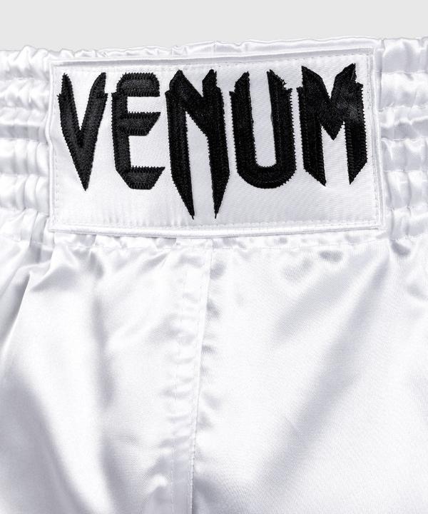 Actual product image Venum Classic Muay Thai Shorts - White/Black (M)