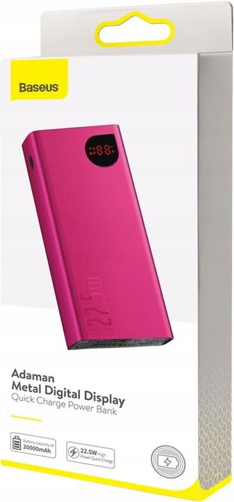 Produktbild Baseus Adaman (20000 mAh, 22.50 W, 74 Wh)