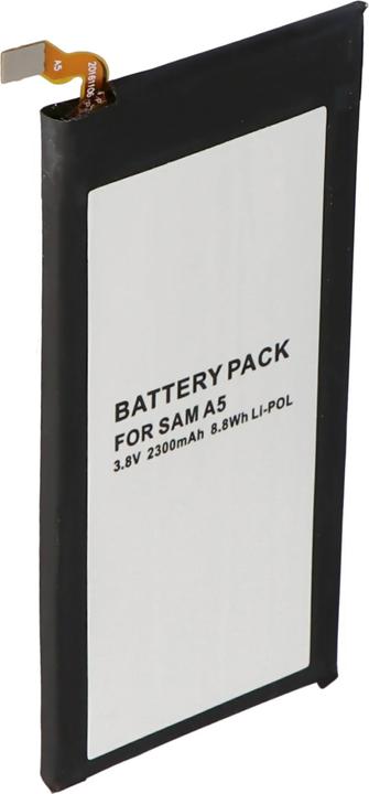 Produktbild AccuCell Akku Samsung Galaxy A5, EB-BA500ABE, SM-A500FU, ohne Werkzeug