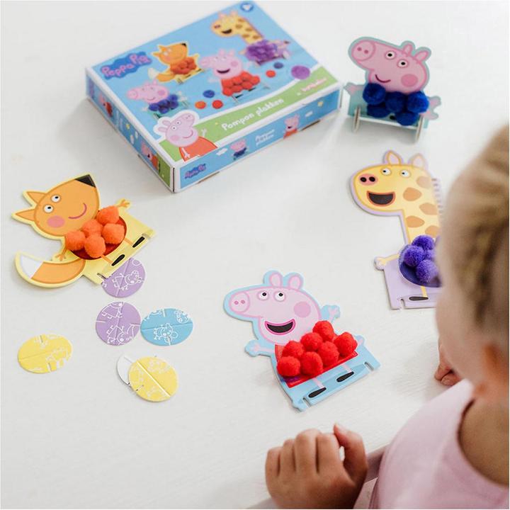 Actual product image Totum Peppa Pig Pom Pom Paste