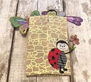 Image du produit Craft Buddy Crystal Art A6 Stamp "Love Bug Ladybird" (Oiseau de l'amour)