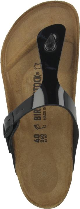 Actual product image Birkenstock Gizeh Birko-Flor patent narrow (35)