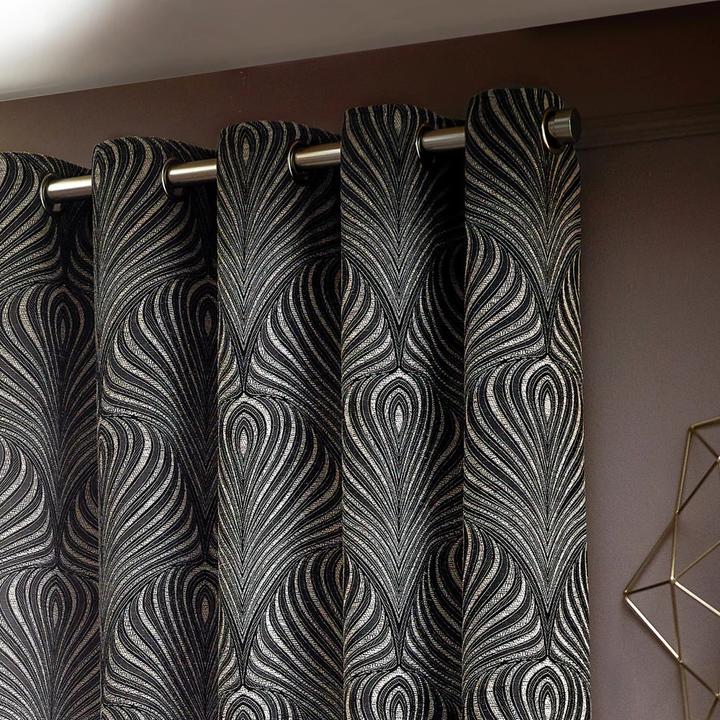 Produktbild Ösenvorhänge Gatsby Jacquard (117 x 183 cm)