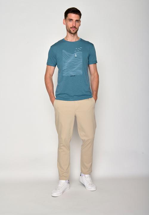 Actual product image Greenbomb Nature Sea Vibes Roll T-Shirt (XXL)