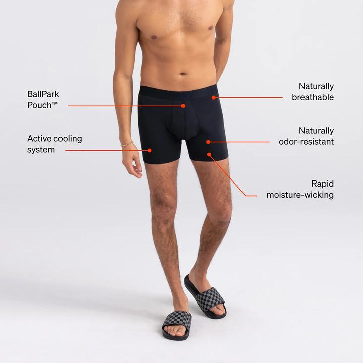 Produktbild SAXX Droptemp Cooling Cotton Boxer Brief Fly (S)