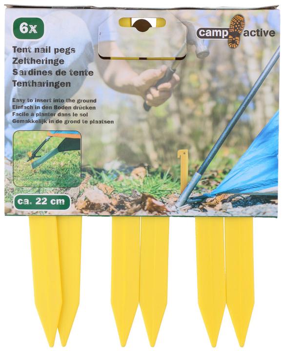 Actual product image Camp Active Tent pegs set à 6pcs.