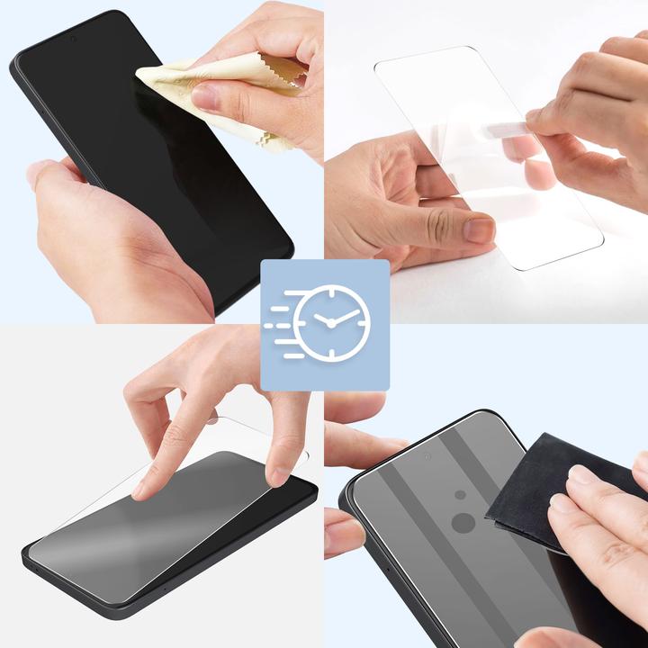 Immagine prodotto Avizar Pellicola di protezione del display in vetro di durezza 9H (1 Pezzo/i, Honor 90 Lite)
