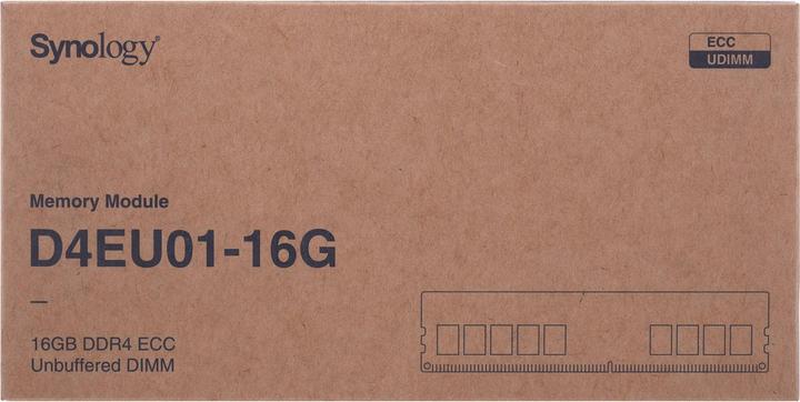 Immagine prodotto Synology D4EU01-16G (1 x 16GB, 2666 MHz, DDR4-RAM, DIMM)