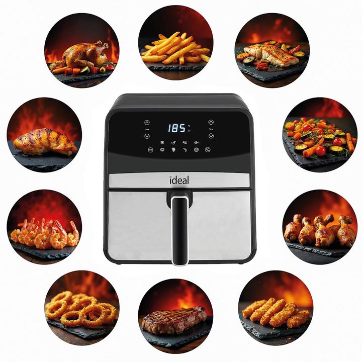 Image du produit Eldom IDEAL Fettfreie Fritteuse 6 5 L