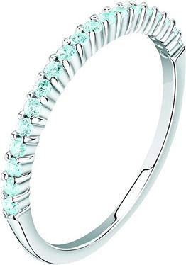 La Petite Story - Elegant silver ring with light blue zircons Silver LPS03AWV230 - Circuit: 58 mm (58)