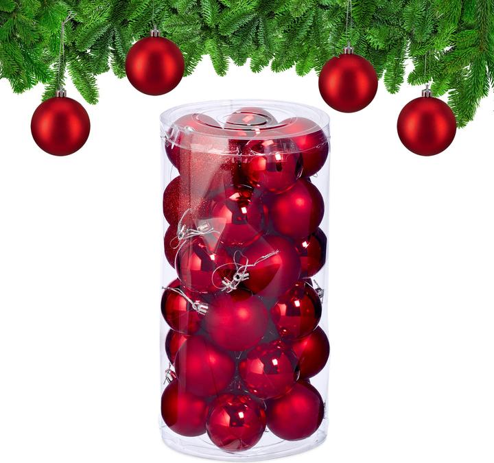 Immagine prodotto Relaxdays 30x palline-natale (30 -parte)
