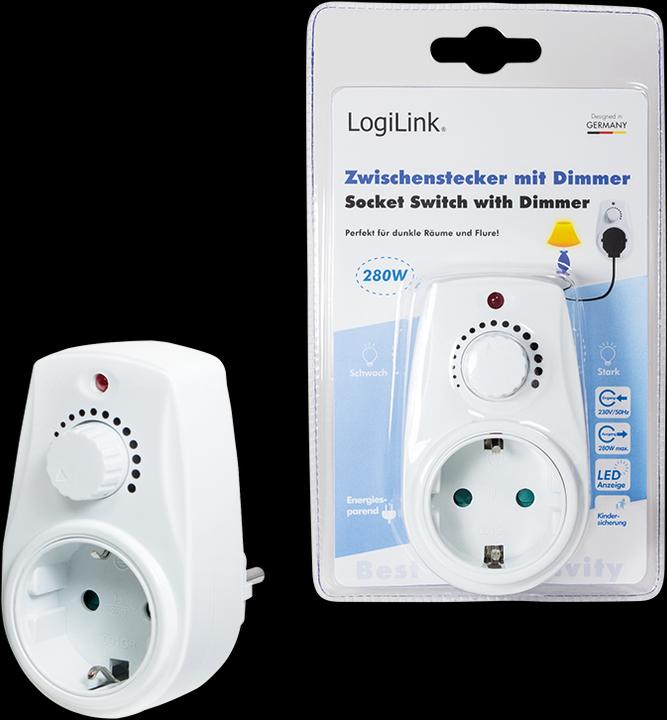 Produktbild LogiLink Steckdosenadapter