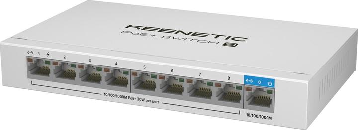 Immagine prodotto Keenetic Switch POE+ 9 UE Switch PoE+ 8 porte + 1 Uplink (9 Porti)