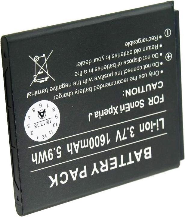 Actual product image Sony Ericsson Akku Handy BA900, Xperia J, GX, T, TX