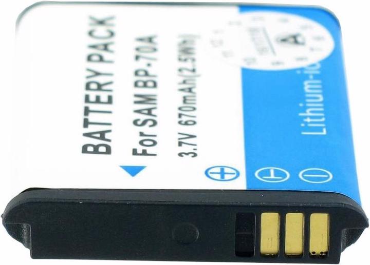 Immagine prodotto Samsung Akku BP-70A, BP70A, AQ100, ES65 (Batteria della fotocamera)