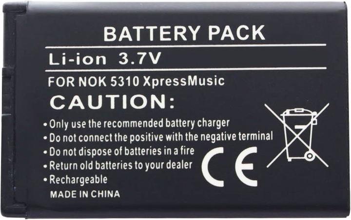 Immagine prodotto Nokia Akku 6600 fold, 6700 Silde, 7230, X3, BL-4CT