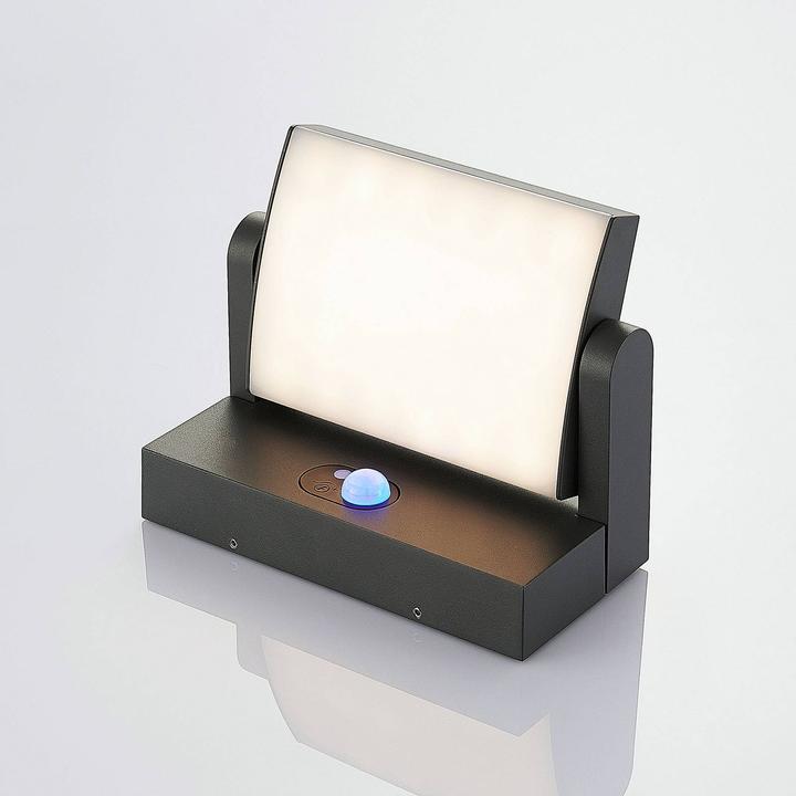 Produktbild Lindby Sherin Solcelle Lamp w/Sensor (300 lm, IP54)