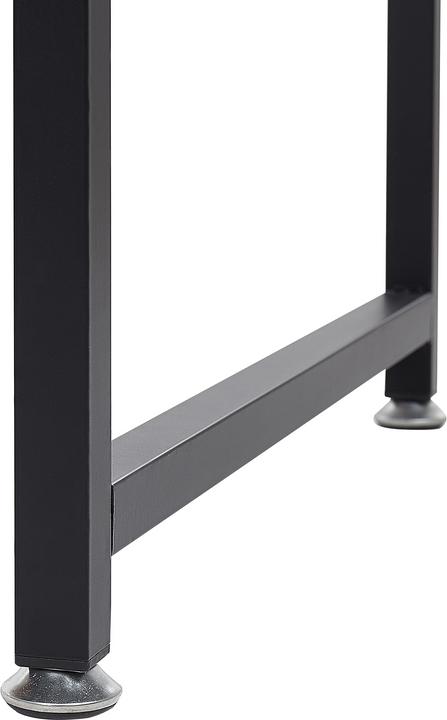 Image du produit Beliani Bureau blanc / bois foncé 120 x 60 cm DESE (120 x 60 x 75 cm)