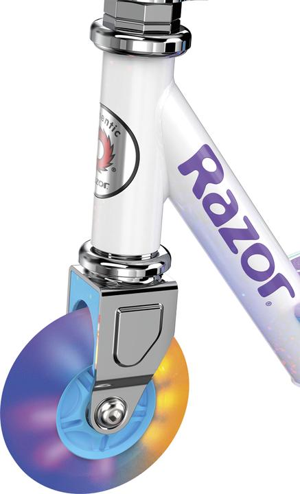 Produktbild Razor E-Scooter E Party Pop White/Purple (12 km/h, 6 km, 80 W)