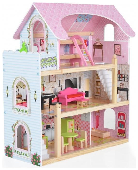 Immagine prodotto Moni Casa delle bambole di legno Mila 4110