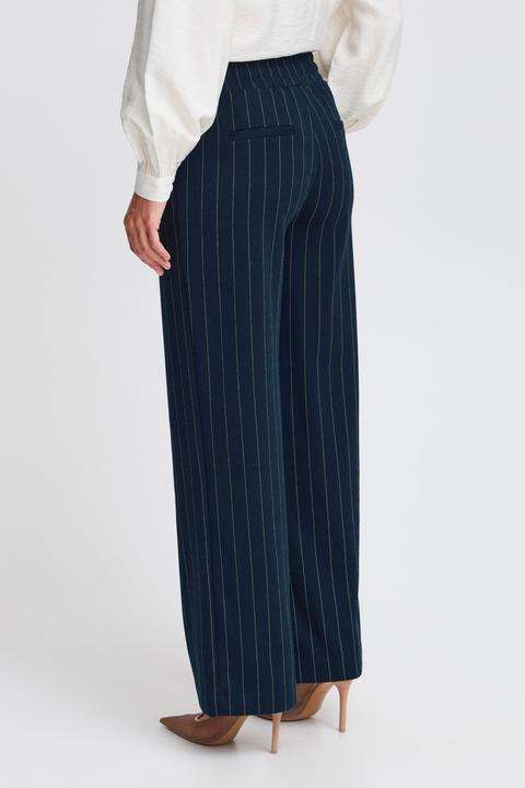 Actual product image B.young BYROWAN STRIPE PANTS 20815702 (L)