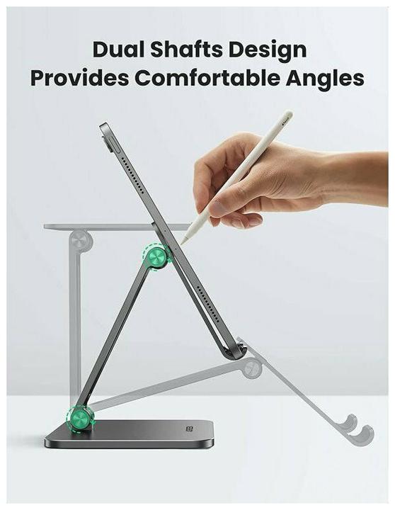Immagine prodotto Ugreen LP134 Supporto per tablet pieghevole in metallo (grigio)