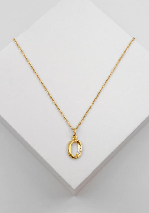 Image du produit Muau Lettre (Or blanc, Or jaune, Or rose ou argent)
