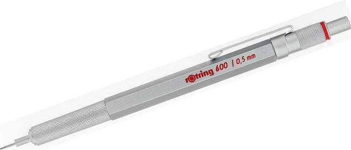 Produktbild Rotring Automatikbleistift 600 0,5 Silber - 1904445 (0.50 mm, HB, 1 x)