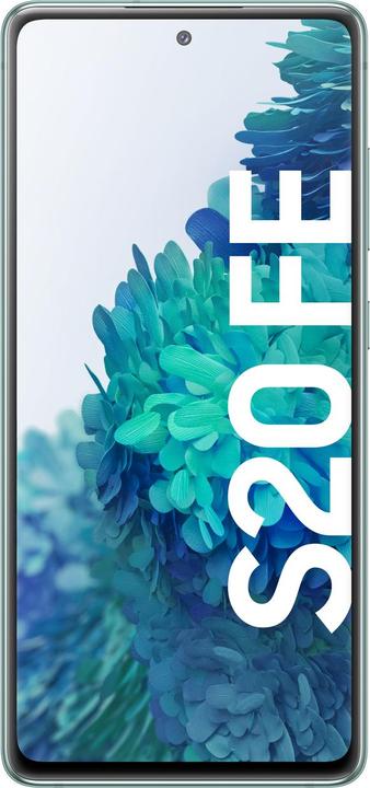 Actual product image Samsung Galaxy S20 FE EU (128 GB, Cloud green, 6.50", Dual SIM, 4G)