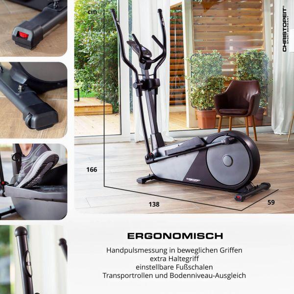 Produktbild Christopeit Crosstrainer Ergometer EL 8000