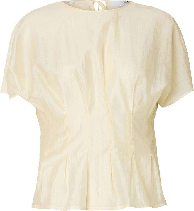 Actual product image Selected Femme Structured top with short sleeves (42)