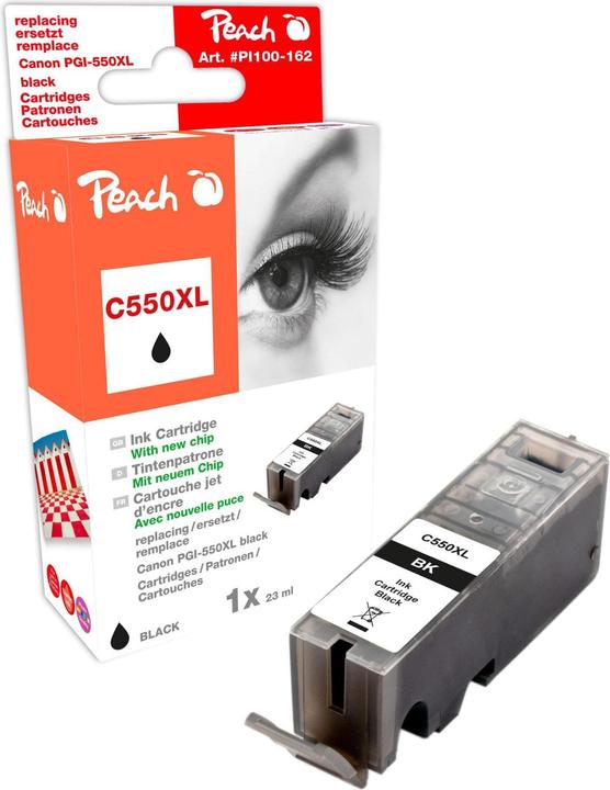 Peach Pgi-550bk XL (BK)