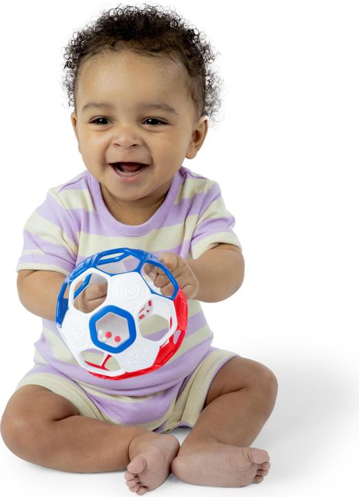 Actual product image Oball Soccer - red/white/blue