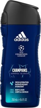 adidas UEFA Champions League Champions Edition 2 in 1 Body and Hair Shower Gel for Men 250ml (250 ml)