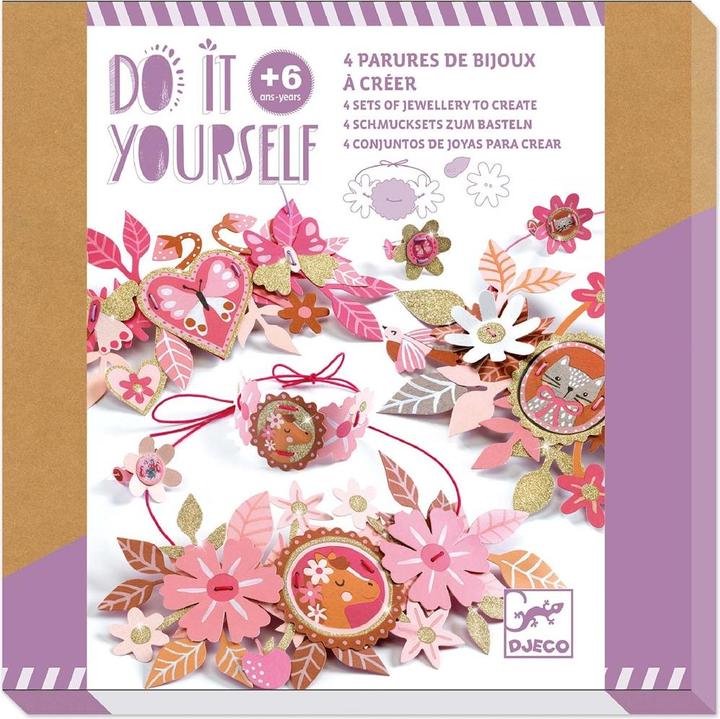 Immagine prodotto Djeco Gioielli divertenti con glitter