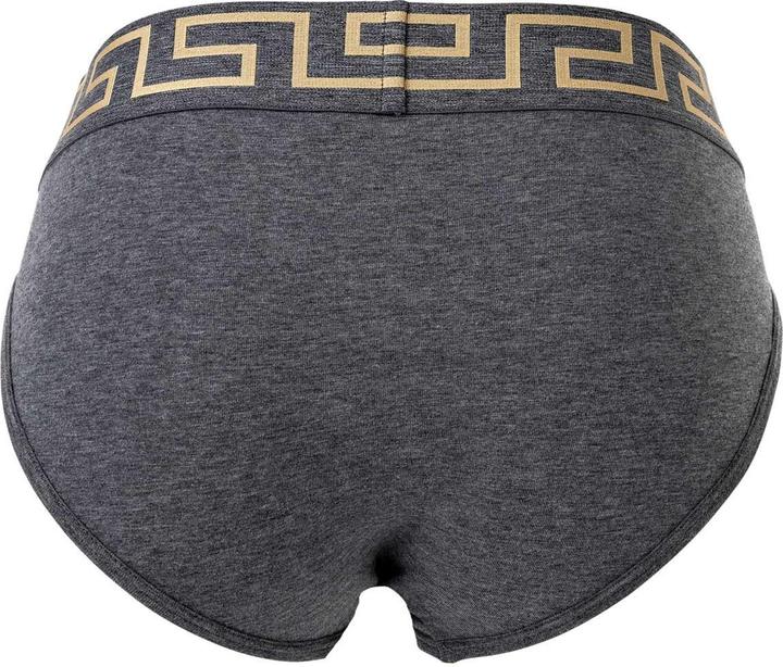 Produktbild Versace Bi-Pack Slip Jersey Topeka Bi-Stretch Cotton Organic New Logo (L, 2er Pack)