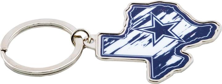 Actual product image Dallas Cowboys State Keyring