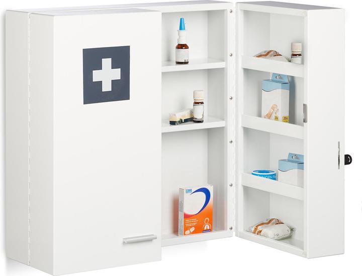 Produktbild Relaxdays Medizinschrank (53 x 21.5 x 53 cm)