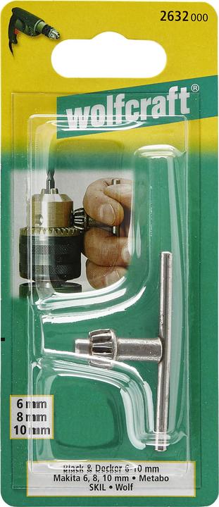 Produktbild wolfcraft wolfcraft 1 Bohrfutterschlüssel Jacobs K6, S14