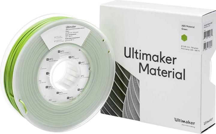 Produktbild Ultimaker Abs (ABS, 2.85 mm, 750 g, Grün)