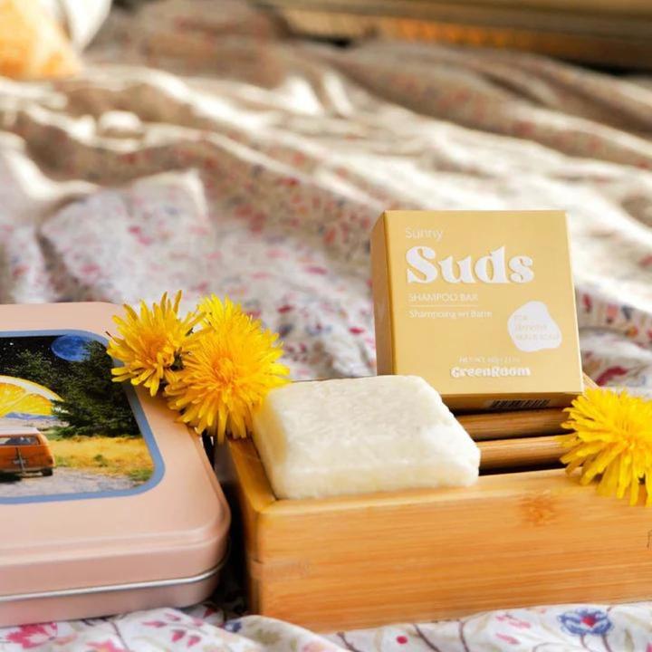 Actual product image Green Room Suds Sunny (Solid shampoo)