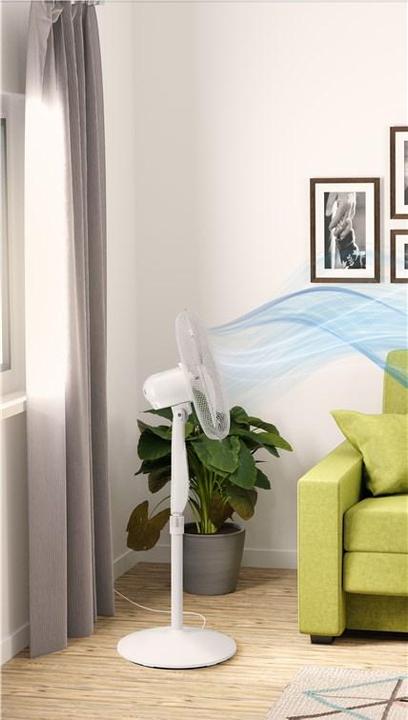 Produktbild Goobay 40,60cm (16") Standventilator mit Fernbedienung & Timer (58 dB)