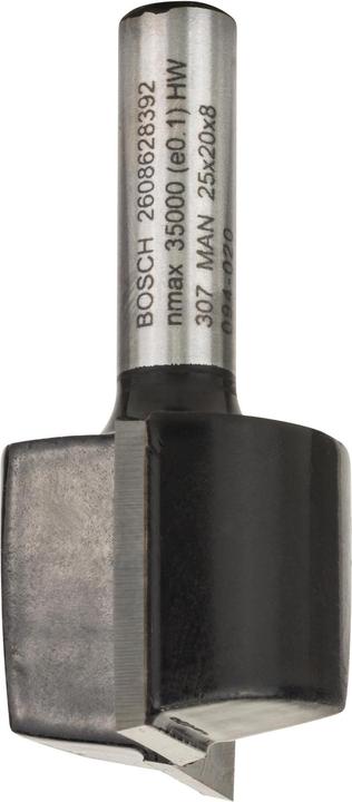 Actual product image Bosch Professional Zubehör Grooving cutter, 8 mm, D1 25 mm, L 19.6 mm, G 51 mm. For hand routers