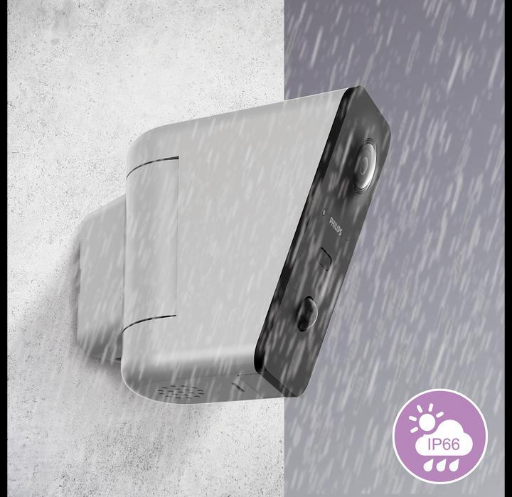 Actual product image Philips WelcomeEye View WiFi camera full HD 2K autotracking
